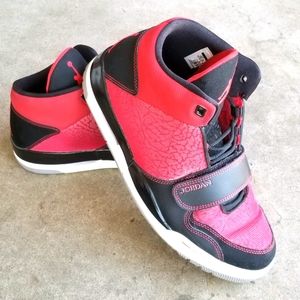Jordan 543 red and black